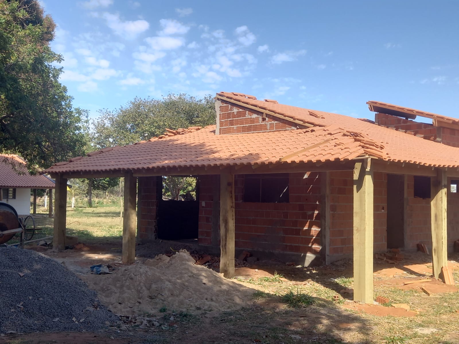 Chácara em Construção - Vista 2