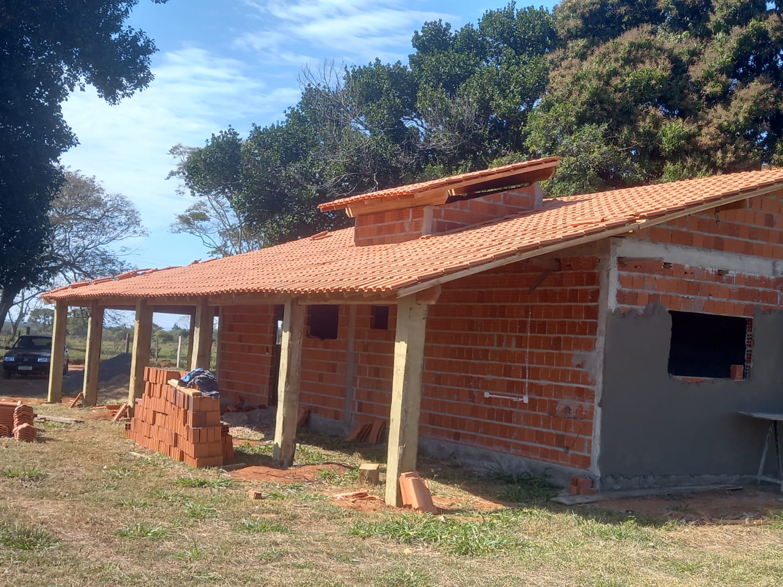 Chácara em Construção - Vista 2